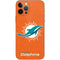 NFL Miami Dolphins Distressed- Orange iPhone 12 Pro Skin